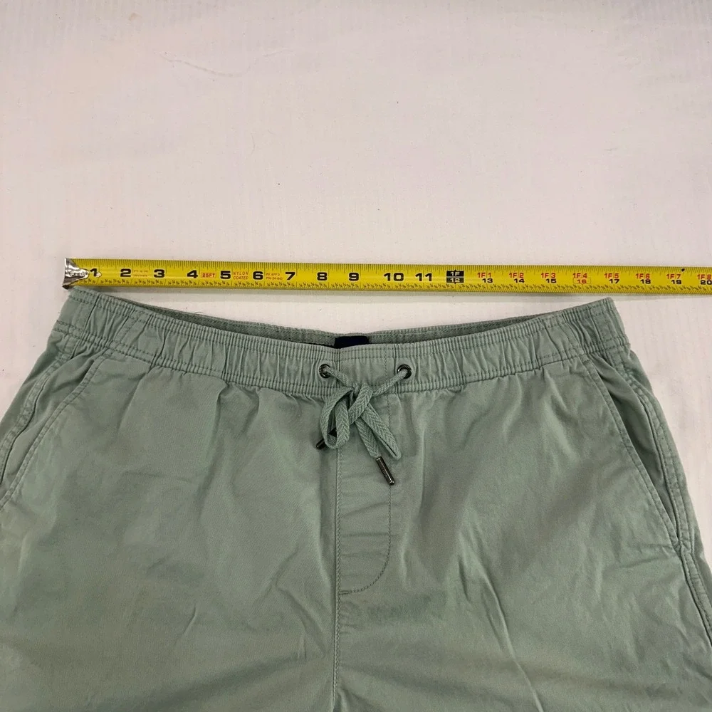 GAP Men Olive Green Drawstring‎ Elastic Waist Cargo Shorts Size L